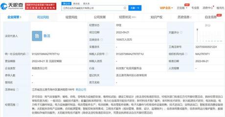日出東方在江蘇成立儲能技術公司，加速布局新能源產業